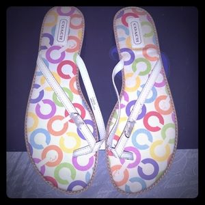 Coach devlyyn new sandles size 10